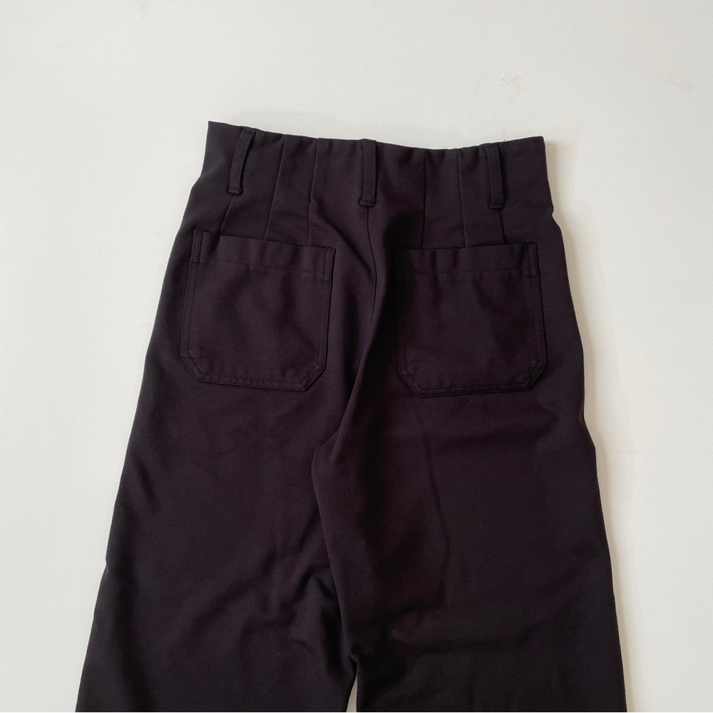 NWOT Women's LC Lauren Conrad Super High Rise Wildflower Wide Leg Crop Pants - Picture 10 of 12